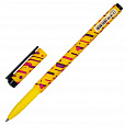 Ручка шариковая BRAUBERG SOFT TOUCH GRIP "LINES", СИНЯЯ, мягкое покрытие, узел 0,7 мм, 143724 - 2