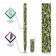 Ручка шариковая BRAUBERG SOFT TOUCH STICK "KHAKI", СИНЯЯ, мягкое покрытие, узел 0,7 мм, 143703 - 10