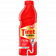 Средство для прочистки канализационных труб 1 л, TIRET (Тирет) "Turbo", гель, 8147377 - 1