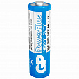 Батарейки КОМПЛЕКТ 4 шт., GP PowerPlus AA (R6, 15G), солевые, пальчиковые, в пленке, 15CEBRA-2S4 - 4