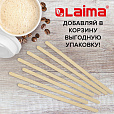 Размешиватель одноразовый деревянный 140 мм, КОМПЛЕКТ 450 шт., LAIMA, 604705 - 7