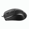 Мышь проводная DEFENDER Optimum MB-270, USB, 2 кнопки + 1 колесо-кнопка, оптическая, черная, 52270 - 3