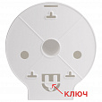 Диспенсер для туалетной бумаги LAIMA PROFESSIONAL ORIGINAL (Система T2), малый, белый, ABS, 605766 - 7
