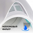 Чайник SONNEN KT-2016, 2 л, 2200 Вт, закрытый нагревательный элемент, пластик, белый/голубой, 453417 - 12
