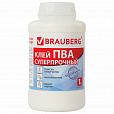 Клей ПВА BRAUBERG, 1 кг, суперпрочный (керамика, ткань, кожа, дерево, бумага, картон), 600984 - 3