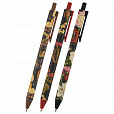 Ручка шариковая автоматическая BRUNO VISCONTI "ArtClick", СИНЯЯ, Flora.Black, ассорти, 0,5 мм, 20-0374/01 - 9