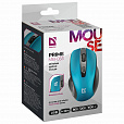 Мышь беспроводная DEFENDER Prime MB-053, USB, 5 кнопок + 1 колесо-кнопка, оптическая, бирюзовая? 52054 - 4