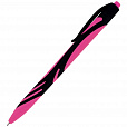 Ручка шариковая автоматическая BRAUBERG ULTRA COLOR NEON, soft-touch, СИНЯЯ, пишущий узел 0,7 мм, линия письма 0,35 мм, 144203 - 9