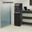 Кулер для воды SONNEN FSE-02WB, напольный, нагрев/охлаждение, НИЖНЯЯ ЗАГРУЗКА, 2 крана, черный, 456169 - 21