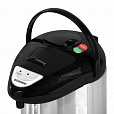 Термопот SONNEN TP-28, 3 л, 900 Вт, 1 температурный режим, ручной насос, сталь, черный/серебро, 456712 - 4