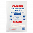 Пакеты фасовочные 25х40 см, КОМПЛЕКТ 500 шт., ПНД, 10 мкм, ПРОЧНЫЕ, евроупаковка, LAIMA, 605956 - 1