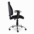 Кресло BRABIX "Comfort MG-322", хром, регулируемая эргономичная спинка, ткань, черное, 532558 - 2