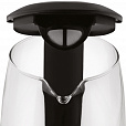 Чайник SCARLETT SC-EK27G19, 2,2 л, 2200 Вт, закрытый нагревательный элемент, стекло, черный - 3