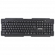 Клавиатура беспроводная SONNEN KB-5156, USB, 104 клавиши, 2,4 Ghz, черная, 512654 - 1