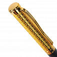 Ручка подарочная шариковая GALANT "Empire Gold", корпус черный с золотистым, золотистые детали, пишущий узел 0,7 мм, синяя, 140960 - 6