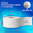 Бумага туалетная 170 метров, TORK (Система T2) ADVANCED, 2-слойная, белая, КОМПЛЕКТ 12 рулонов, 120231 - 9