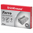 Точилка ERICH KRAUSE "Ferro", металлическая клиновидная, 7074 - 2
