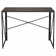 Стол на металлокаркасе BRABIX "LOFT CD-002", 1000х500х750 мм, складной, цвет морёный дуб, 641212 - 3