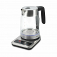 Чайник BQ (БИ-КЬЮ) KT1736G, 1,8 л, 2200 Вт, закрытый нагревательный элемент, ТЕРМОРЕГУЛЯТОР, стекло, 86190523 - 1