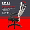 Кресло BRABIX PREMIUM "Ultimate EX-800" пластик, плотная двойная сетка Х2, черное/бежевое, 532916 - 20