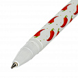 Ручка шариковая BRAUBERG SOFT TOUCH STICK "CHILI PEPPER", СИНЯЯ, мягкое покрытие, узел 0,7 мм, 143708 - 3