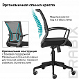 Кресло BRABIX "Wings MG-309", пластик черный, сетка, черное, 532015 - 8