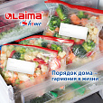 Пакеты для заморозки продуктов, 1 л, КОМПЛЕКТ 20 шт., с замком-застежкой (слайдер), LAIMA, 608907 - 11