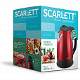 Чайник SCARLETT SC-EK21S76, 2 л, 1800 Вт, закрытый нагревательный элемент, сталь, красный - 6