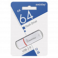 Флеш-диск 64 GB, SMARTBUY Crown, USB 2.0, белый, SB64GBCRW-W - 3