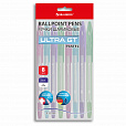 Ручки шариковые с грипом BRAUBERG "ULTRA GT PASTEL", НАБОР 8 ШТУК, СИНИЕ, узел 0,7 мм, линия 0,35 мм, 144532 - 2