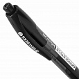 Ручка шариковая автоматическая с грипом BRAUBERG OFFICE STYLE, ЧЕРНАЯ, узел 0,7 мм, линия 0,35 мм, тонированный корпус, 144212 - 3