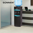 Кулер для воды SONNEN FSC-02W TURBO напольный, ТУРБОНАГРЕВ/ОХЛАЖДЕНИЕ КОМПРЕССОРНОЕ, шкаф, 2 крана, черный, 456171 - 20