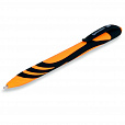 Ручка шариковая автоматическая BRAUBERG ULTRA COLOR NEON, soft-touch, СИНЯЯ, пишущий узел 0,7 мм, линия письма 0,35 мм, 144203 - 4