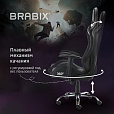 Кресло компьютерное BRABIX "Hunter GM-130", две подушки, экокожа, черное, 532798 - 22