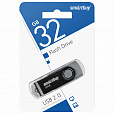 Флеш-диск 32 GB SMARTBUY Twist USB 2.0, черный, SB032GB2TWK - 3