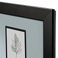 Рамка 30х40 см небьющаяся, аналог IKEA, багет 21 мм, МДФ, BRAUBERG "Idea", черная, 391373 - 3