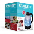 Чайник SCARLETT SC-EK27G11, 1,7 л, 2200 Вт, закрытый нагревательный элемент, стекло, черный - 2
