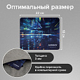 Коврик для мыши SONNEN "SINGULARITY", резина + ткань, 220х180х3 мм, 513293 - 9
