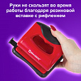 Дырокол BRAUBERG "JET PRO", до 20 листов, красно-черный, 228599 - 11