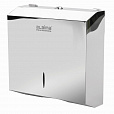Диспенсер для полотенец LAIMA PROFESSIONAL INOX, (Система H2) Z-сложения, нержавеющая сталь, зеркальный, 605695 - 1