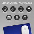 Коврик для мыши SONNEN "BLUE", резина + ткань, 220х180х3 мм, 513308 - 10