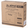 Диспенсер для полотенец LAIMA PROFESSIONAL INOX, (Система H2) Z-сложения, нержавеющая сталь, зеркальный, 605695 - 9