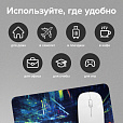 Коврик для мыши SONNEN "SINGULARITY", резина + ткань, 220х180х3 мм, 513293 - 10