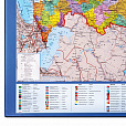 Коврик-подкладка настольный для письма (590х380 мм), с картой России, BRAUBERG, 236776 - 3