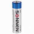 Батарейки КОМПЛЕКТ 10 шт., SONNEN Super Alkaline, АА (LR6,15А), алкалиновые, пальчиковые, в коробке, 454231 - 5