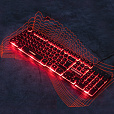 Клавиатура проводная SONNEN KB-7010, USB, 104 клавиши, LED-подсветка, черная, 512653 - 17