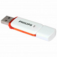 Флеш-диск 4 GB PHILIPS SNOW, разъем USB 2.0, оранжевый, FM04FD70B/97 - 2