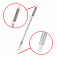 Совок для мусора КОМПЛЕКТ щетка + рукоятка совка 84см, щетки 63-108 см телескоп, магнитный держатель, бело-серый, колорбокс, DASWERK, 608950 - 7