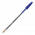 Ручка шариковая BIC "Cristal", СИНЯЯ, корпус прозрачный, узел 1 мм, линия письма 0,32 мм, 847898, 847898/528921 - 11