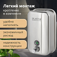 Дозатор для жидкого мыла LAIMA PROFESSIONAL INOX (гарантия 3 года), 1 л, нержавеющая сталь, зеркальный, 605393 - 14